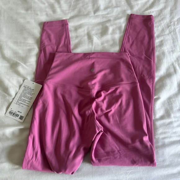 🆕 Lululemon Align HR Pant 28” Pink Blossom - Picture 4 of 9